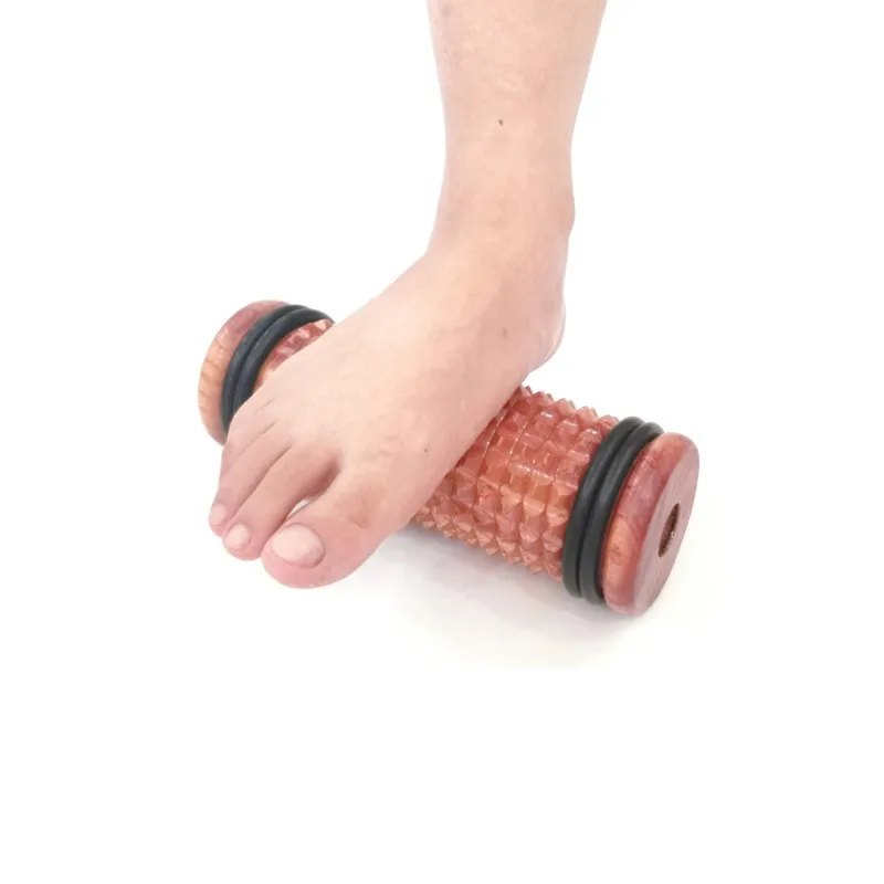 Foot Massage Wooden Foot Using Meridian Solid Wood Roller for Silent Massage Point Rod