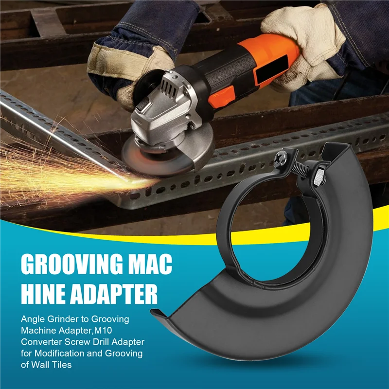Angle Grinder To Grooving Machine Adapter, Converter Screw Drill Adapter For Modification And Grooving Of Wall Tiles-AB52
