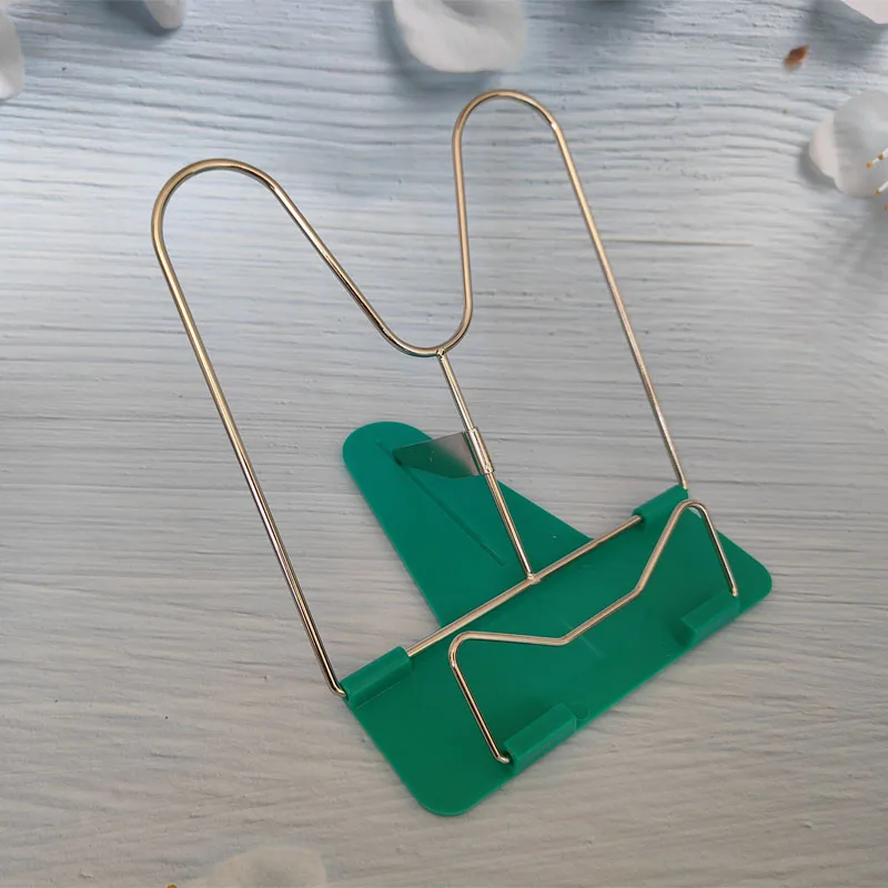 Iron Folding Simple Reading Support Lightweight Read Rack Bookshelf