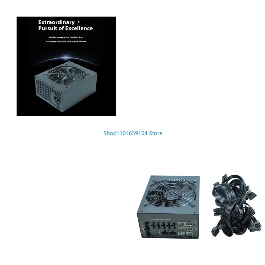 

Блок питания Вт с охлаждающим вентилятором для компьютерной машины для добычи компонентов