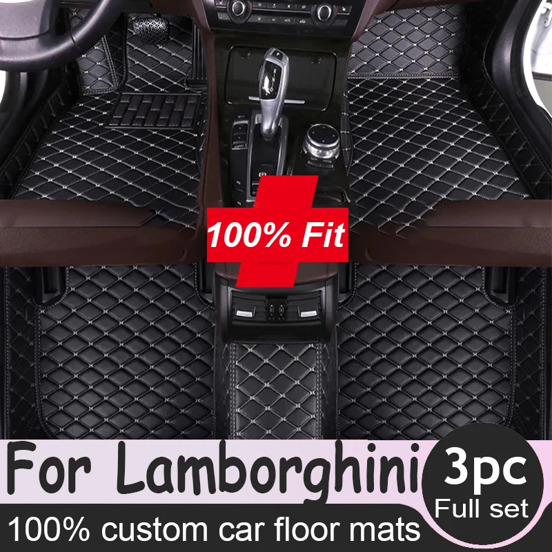 

Car Floor Mat for Lamborghini Uevs Aventador Gallardo Huracan Urus Car Accessories