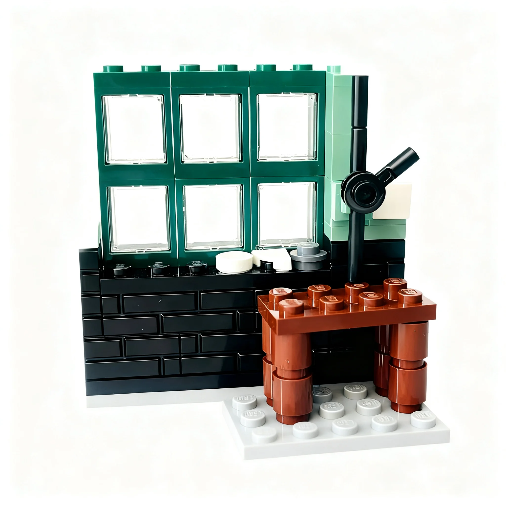 255pcs MOC Harry HP - Dumbledore Meets Tom Riddle Model Building Blocks Architecture Christmas Gifts Toy Collection Birthday