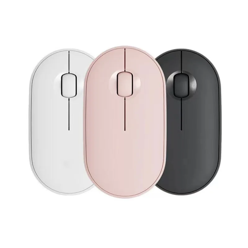 Colorful Pebble Wireless Bluetooth Mouse Original Mini Thin 1000DPI High Precision Optical Tracking Unifying for Laptop PC