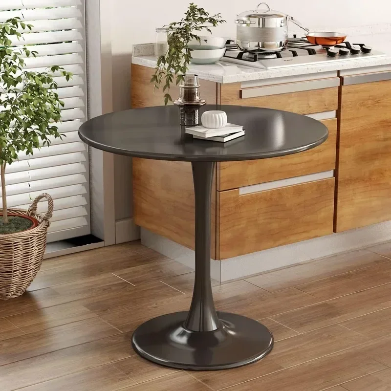 

Round Modern Dining Table Tulip Round Kitchen Table Mid Century Coffee for Living Room