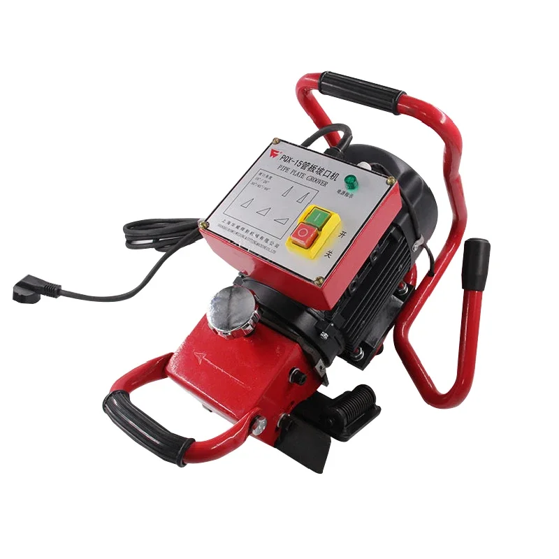 آلة مشطوف الأنابيب المحمولة المحمولة لوحة فولاذية مسطحة أنبوب دائري آلة شطبة كهربائية آلة الشطب