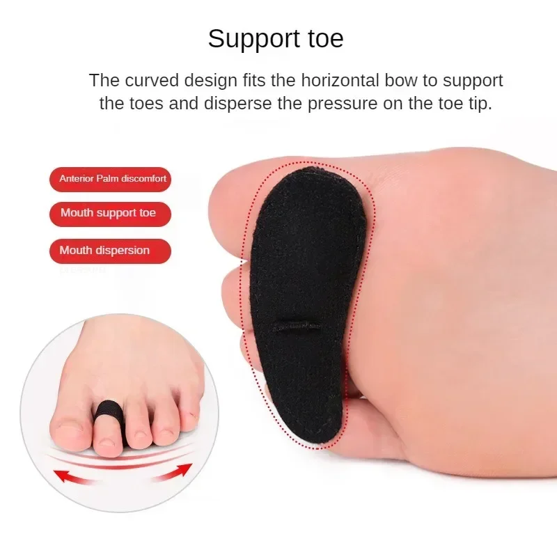 1pc Unisex Hammer Toe Cushions Protector Separator Support Pads Temporary Corrector Straightener Bunion Guard