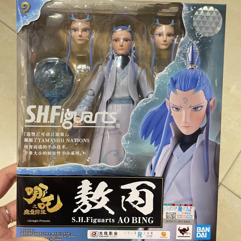 Em estoque original bandai nezha ao bing s.h. figuarts nascimento