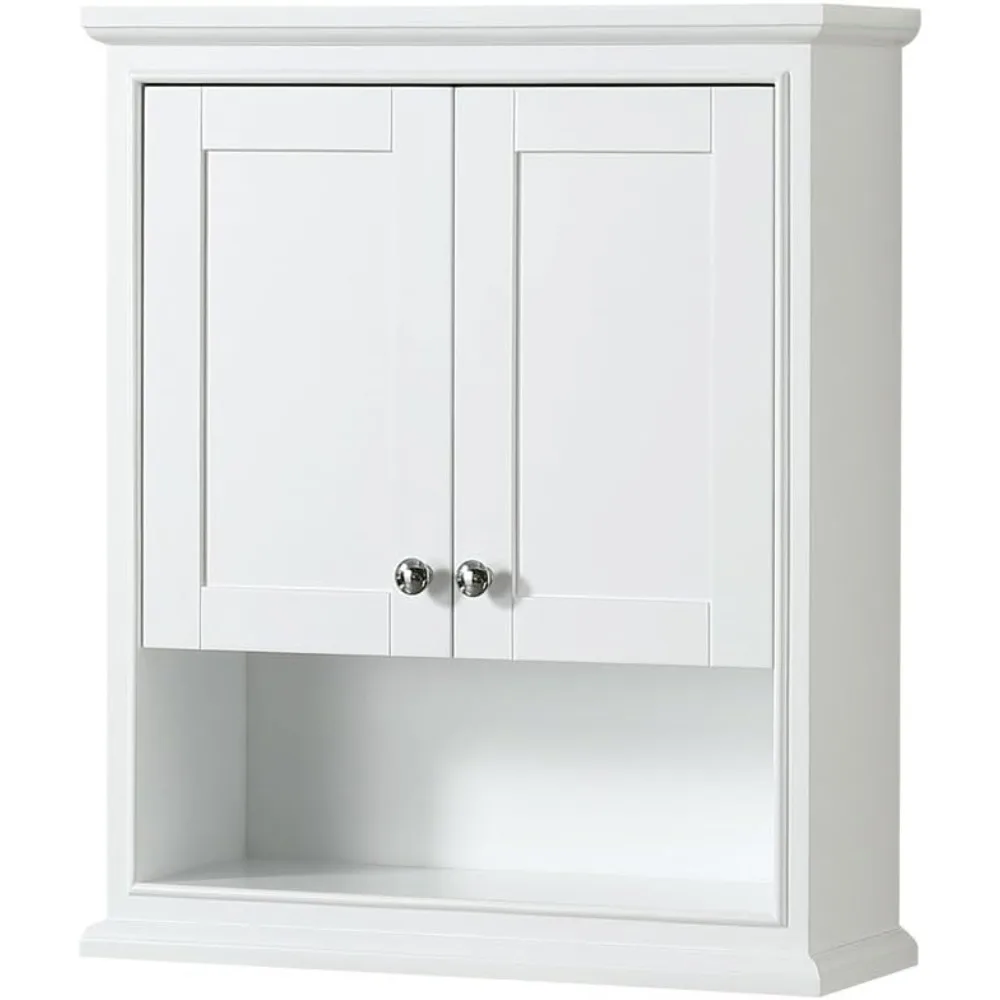 

Deborah Bathroom Wall-Mounted Storage Cabinet in White