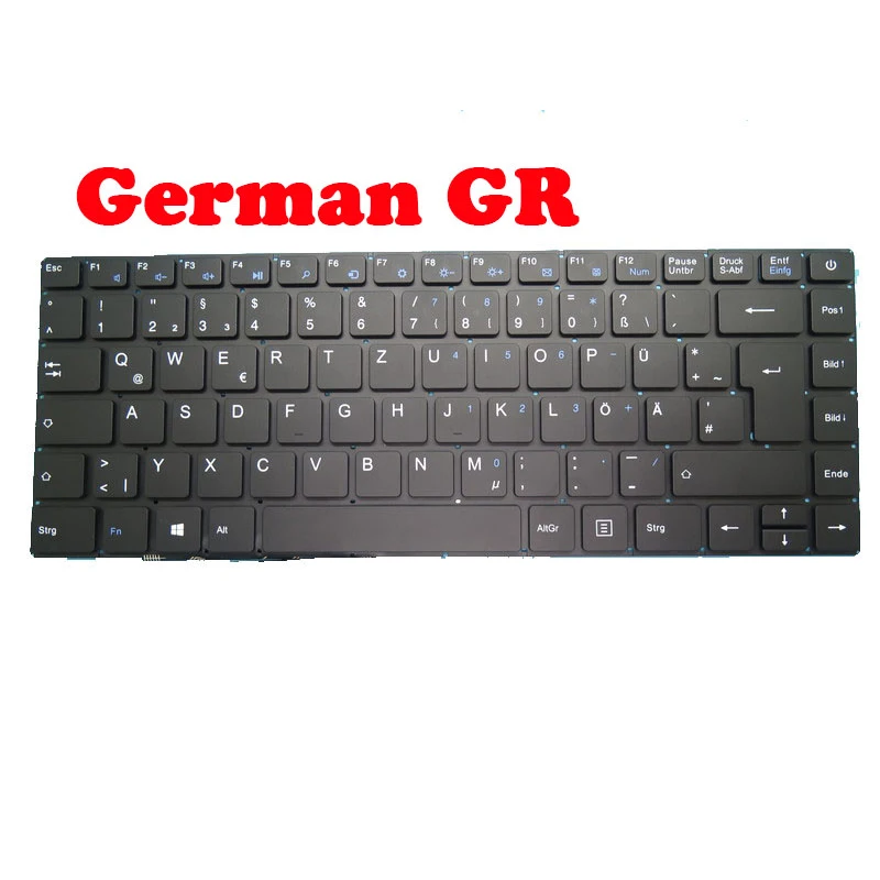 Laptop Keyboard For MEDION AKOYA E4253 MD61197 MD61145 MD61113 MD61129 MD61114 France/German GR/Spanish SP/Swiss SW/UK/US Black