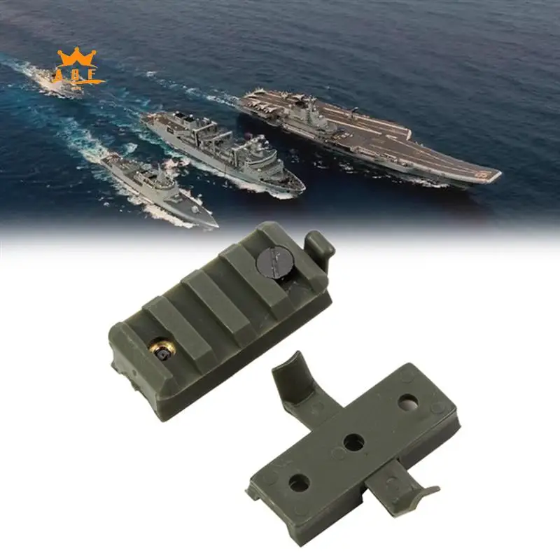 

A08E-1 Pair Nylon Lead Rail Helmet Flashlight Clip Rail Slider Universal Helmet 20Mm Accessories Flashlight Clip
