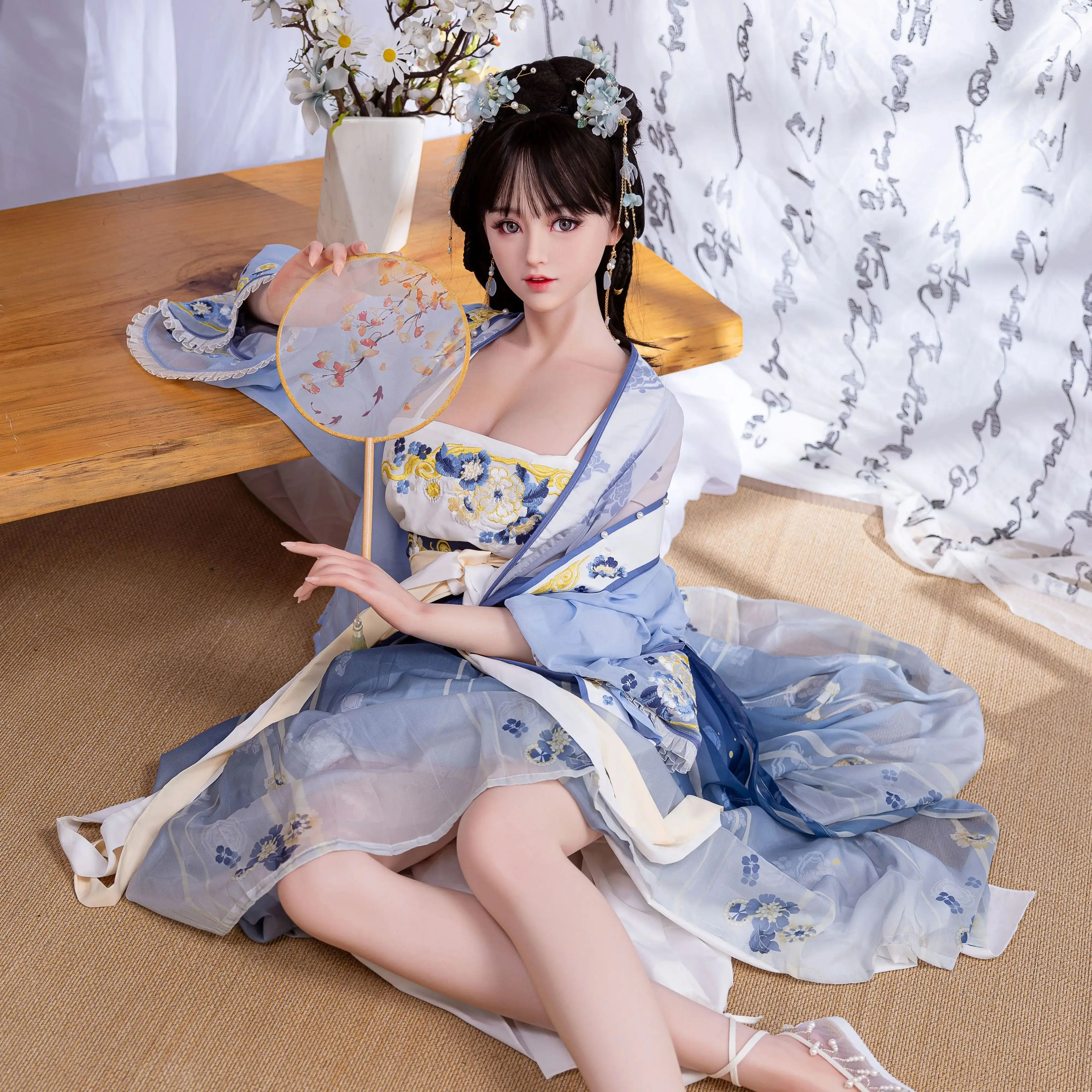 WanYing Full Silicone Solid Doll Large Sex Dolls for Men