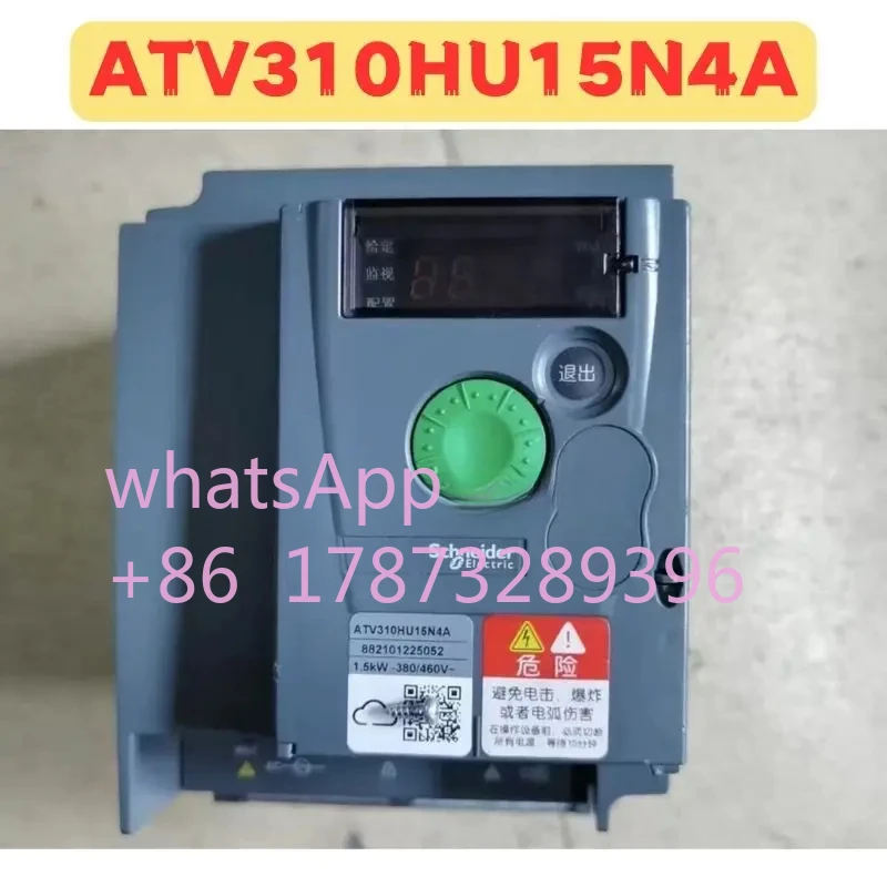 

Used Frequency Converter ATV310HU15N4A Normal Function Tested OK