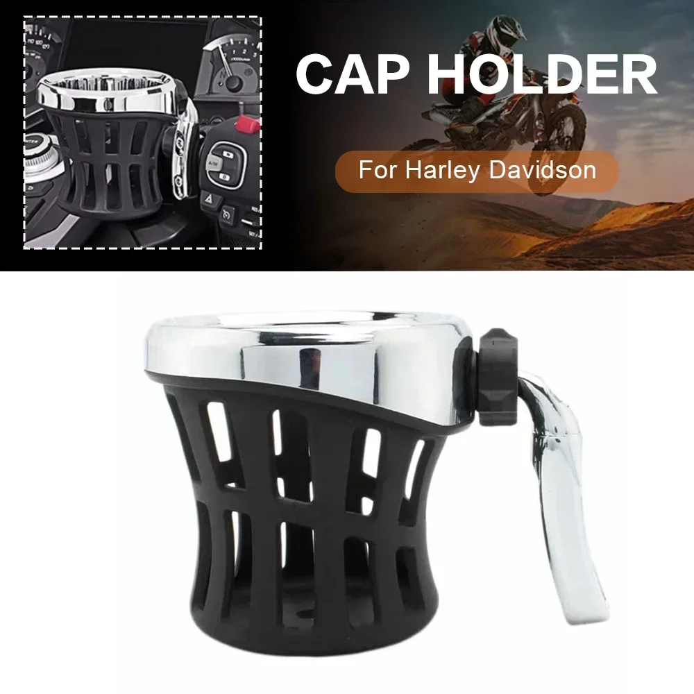 

XL 883 Motorcycle Cup Holder Motocross Bottle Holder Drink Cup Bracket Mounted For Harley Davidson Dyna Road Glide Ultra Classic