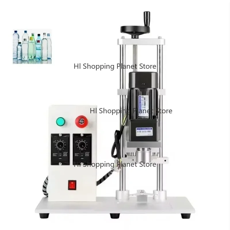 

10~60mm Fully Desktop Automatic Bottle Capping Machine For Plastic Glass Bottle Dropper Pneumatic Capper