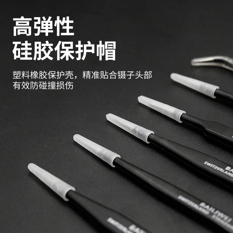 

1Pc Anti-Static Fine Tip Tweezers – Stainless Steel Curved & Long Pointed Pliers, Precision Repair Tool for Electronics