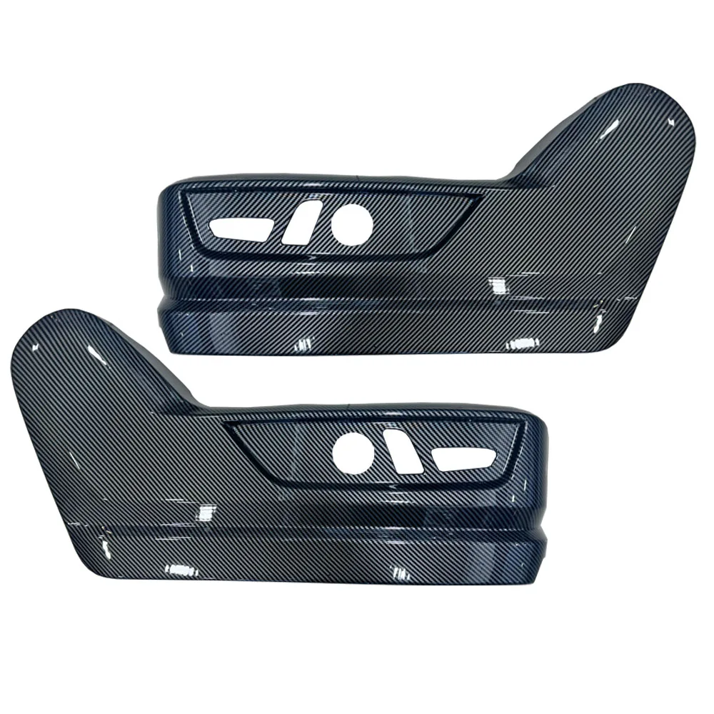 Carbon Fiber Color Front Seat Cover Side Protector For nis san Patrol Y63 Accessories 2024 2025