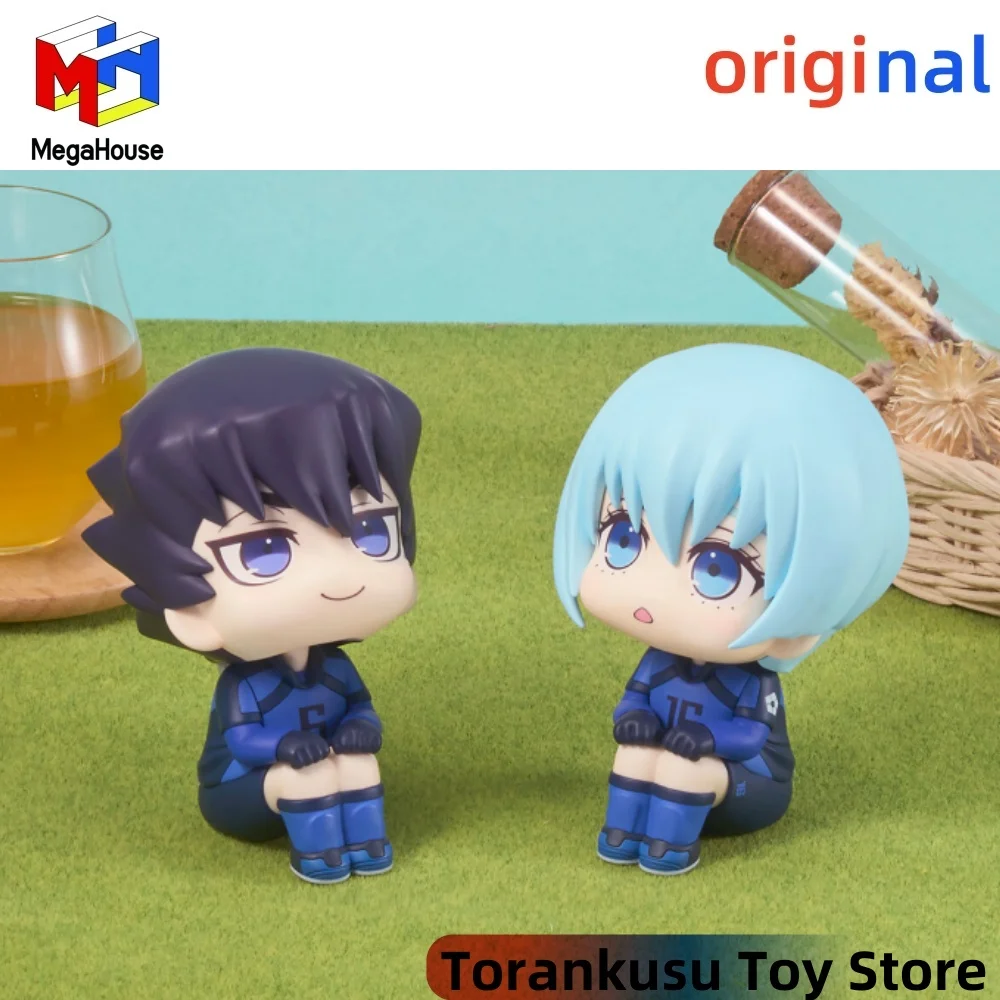 

Megahouse BLUE LOCK Anime Karasu Tabito & Hiori You Action Figures Model Figurine Original Figuarts Decoration Toys