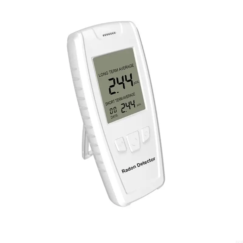 ABS Radon Detections Device With Realtime Alarm And Easy To Read Display Desktop Radon Concentration Analyzers M4YD