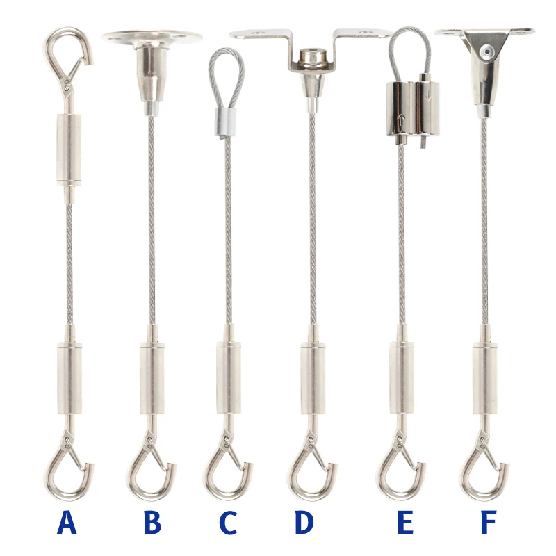 1.5มม.เชือกลวดฤดูใบไม้ผลิปรับแขวน Clothesline คงที่ Guardrail Lock Lifting รหัสคู่รู Telescopic
