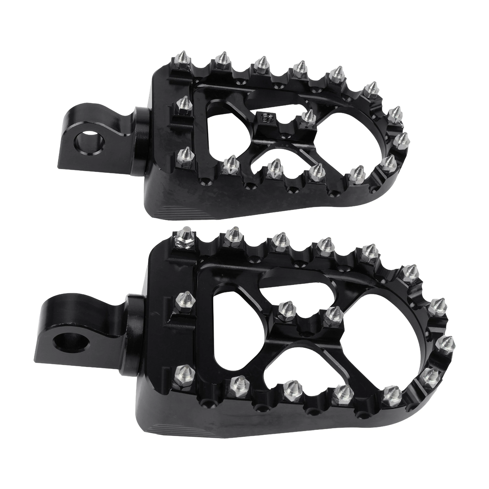 Motorcycle Foot Pegs Moto Pegs 360° CNC Wide Fat Rotating For Harley Dyna Fat Bob Softail Sportster Street Bob Motocross Parts image 5