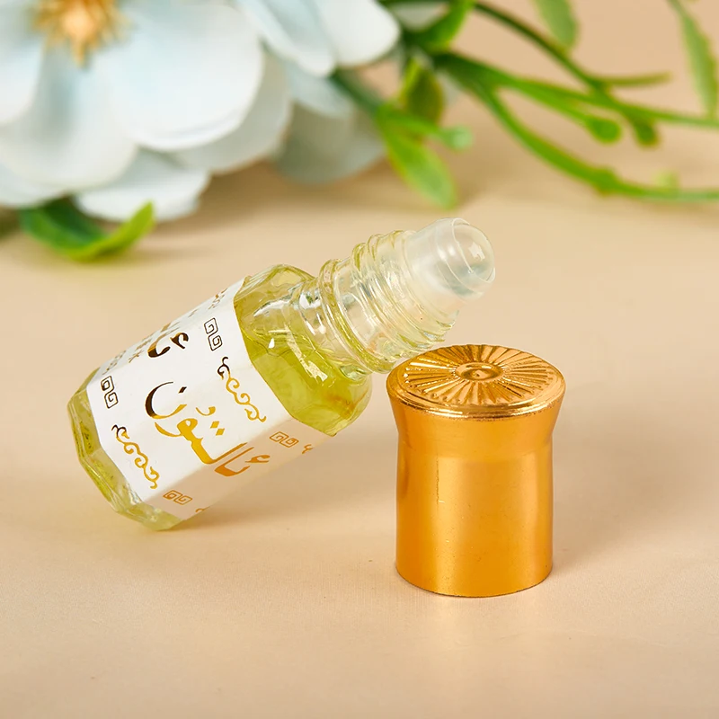 3ML Saudi Essential Oil Perfume Floral Notes Lasting Fragrance For Women Flower Flavor Perfume Essence Oil Body Deodorization