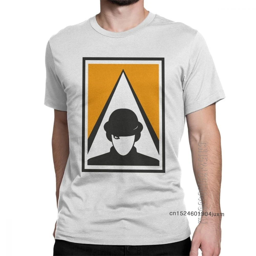 

Men's T Shirts ACWO A Clockwork Orange Cotton Tees Short Sleeve Kubrick Alex Burgess Droogs Anthony Milk Movie T-Shirts Clothing