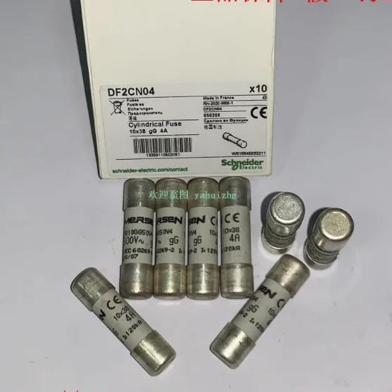 

DF2CN01 1A DF2CN02 2A DF2CN04 4A DF2CN06 6A DF2CN08 8A DF2CN10 10A 400Vac 10*38 мм Новый оригинальный предохранитель на складе