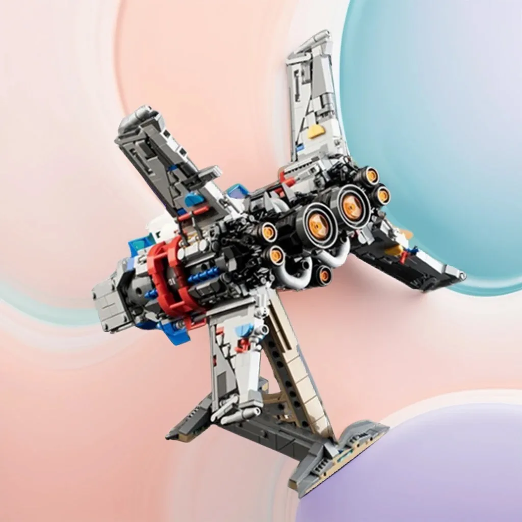 

1664PCS MOC X1-B500 Freedom Rebel Bomber Bold, Powerful & Futuristic DIY Model Building Blocks Birthday Toys Gift