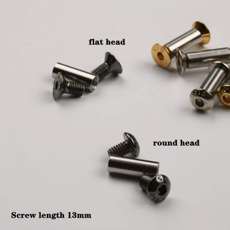 2pcs High Quality Knives Screw Rivet Tools For DIY tools material Knife Handle Plate Fastening Processing Screw Hot Sale