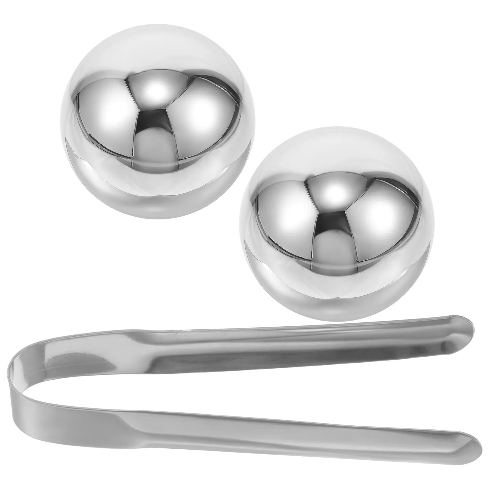 Stainless Steel Ice Spheres Set – Reusable Non-Melting Cooling Balls for Whiskey, Wine, Coffee, Iced Tea & Chilled Drinks - view 4