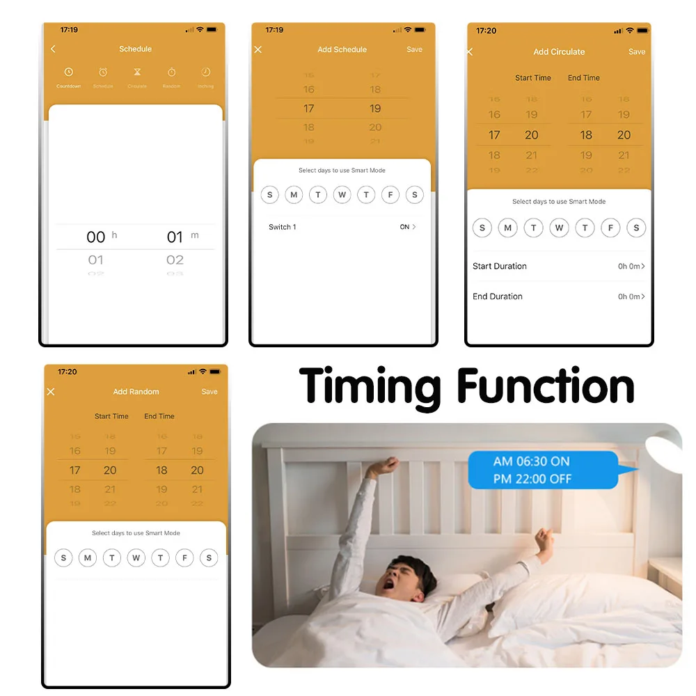 WIFI 433mhz Rf Smart Socket Switch AC 220V Wireless Plug 16A Tuya Smart Life Remote Control Outlet Switch for Alexa Google Home