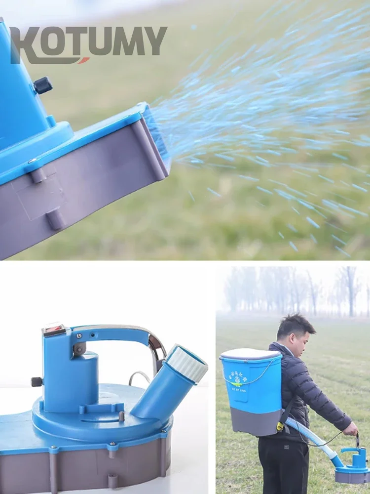 2025 Hot SaleElectric fer-tilizer Applicator Agricultural Backpack Type Multi-function Garden Tools Spreader