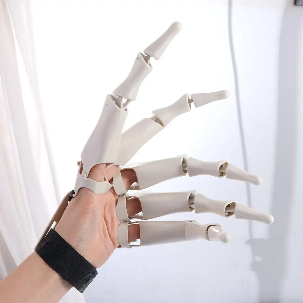 Halloween Halloween Articulated Fingers Scarry Fake Fingers Finger Glove 3D Articulated Finger Flexible Skeleton