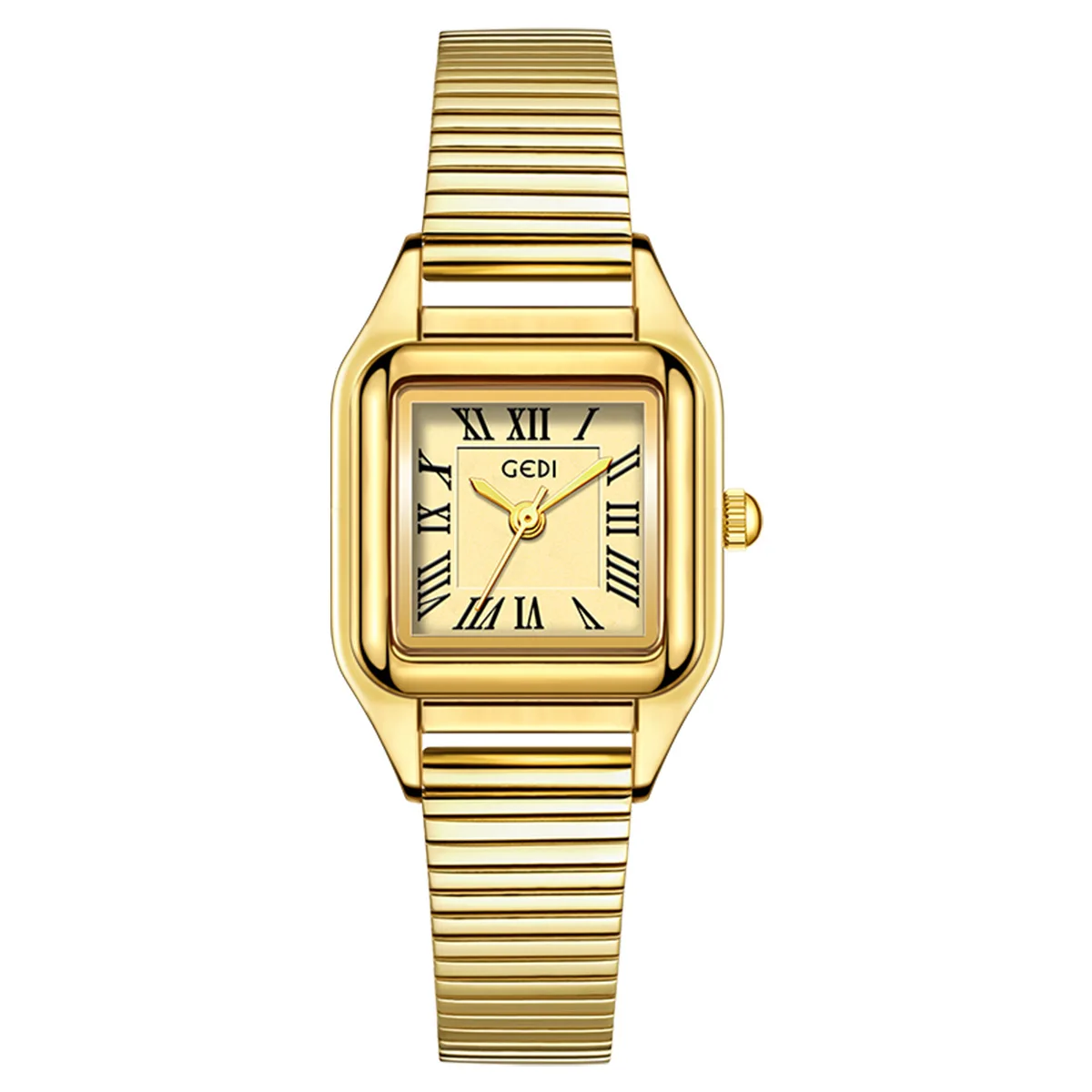 Brand Women's Watch Simple and Exquisite Steel Strip Retro Light Luxury High Beauty Waterproof Female Fashion Quartz Watches