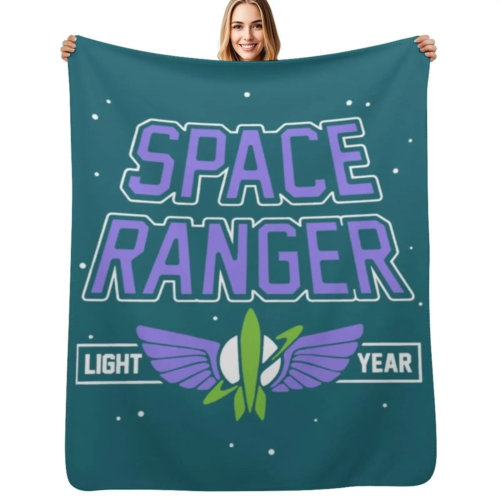 

Lightyear Space1 Throw Blanket For Baby Flannel Warm anime Blankets