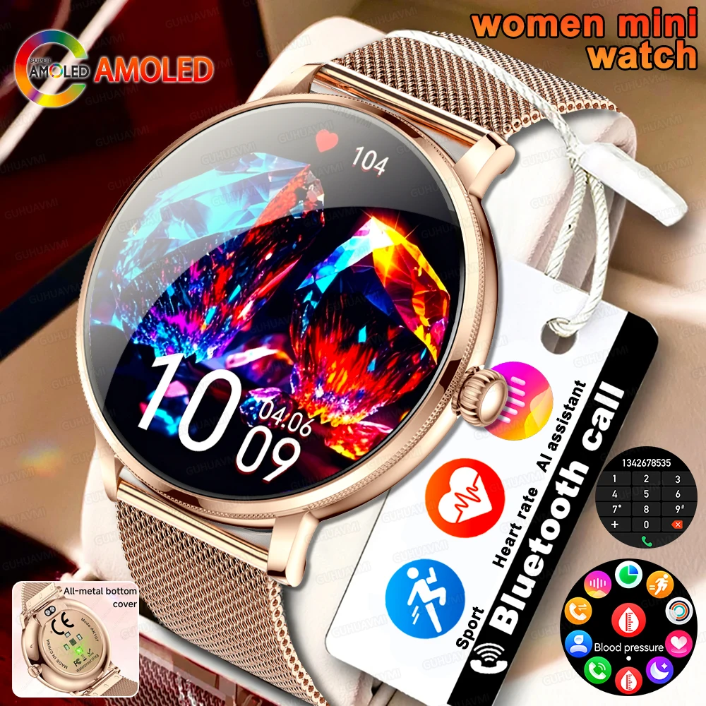 Smartwatch Custom - 2026New Fashion Women Smart Watch 390*390