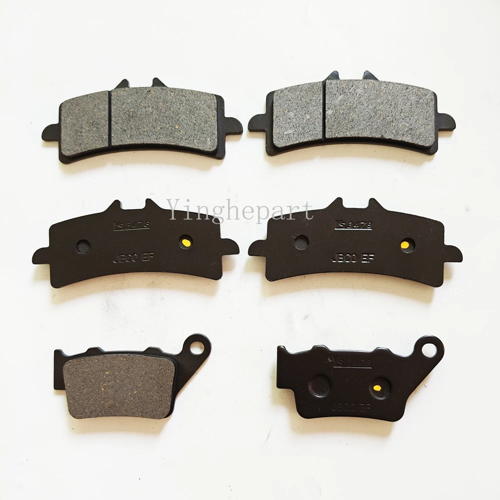 Передние и задние тормозные колодки мотоцикла для TRIUMPH Daytona 675R 675cc Daytona 675R Brembo, суппорты 2014 2015 2016 2017