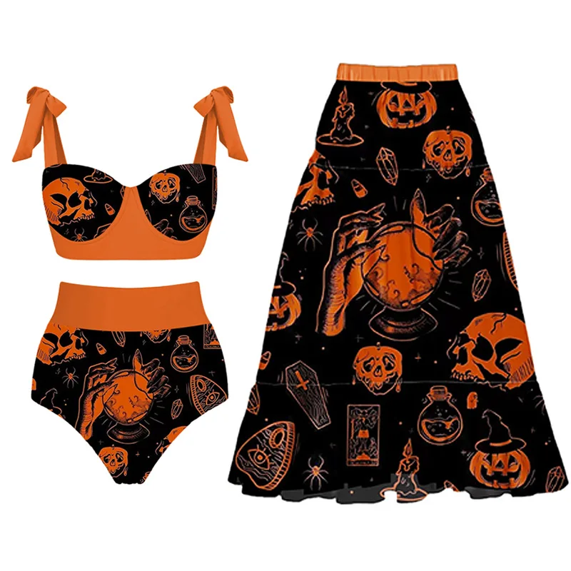 One Piece Swimsuit For Women Halloween Limited-edition Swimsuit Imp One-piece Swimsuit For Women