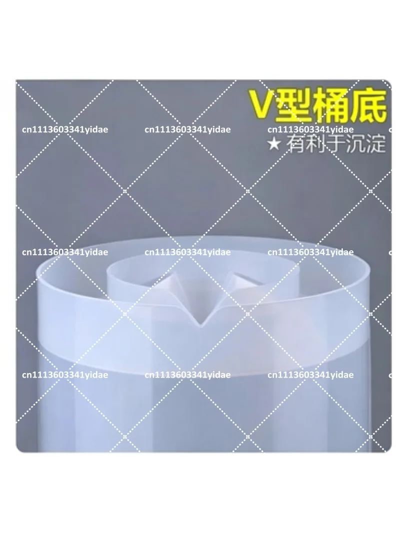 Food Grade 28L Transparent Conical Bottom Fermentation Barrel V-Shaped Brewing Vessel for Wine Beer