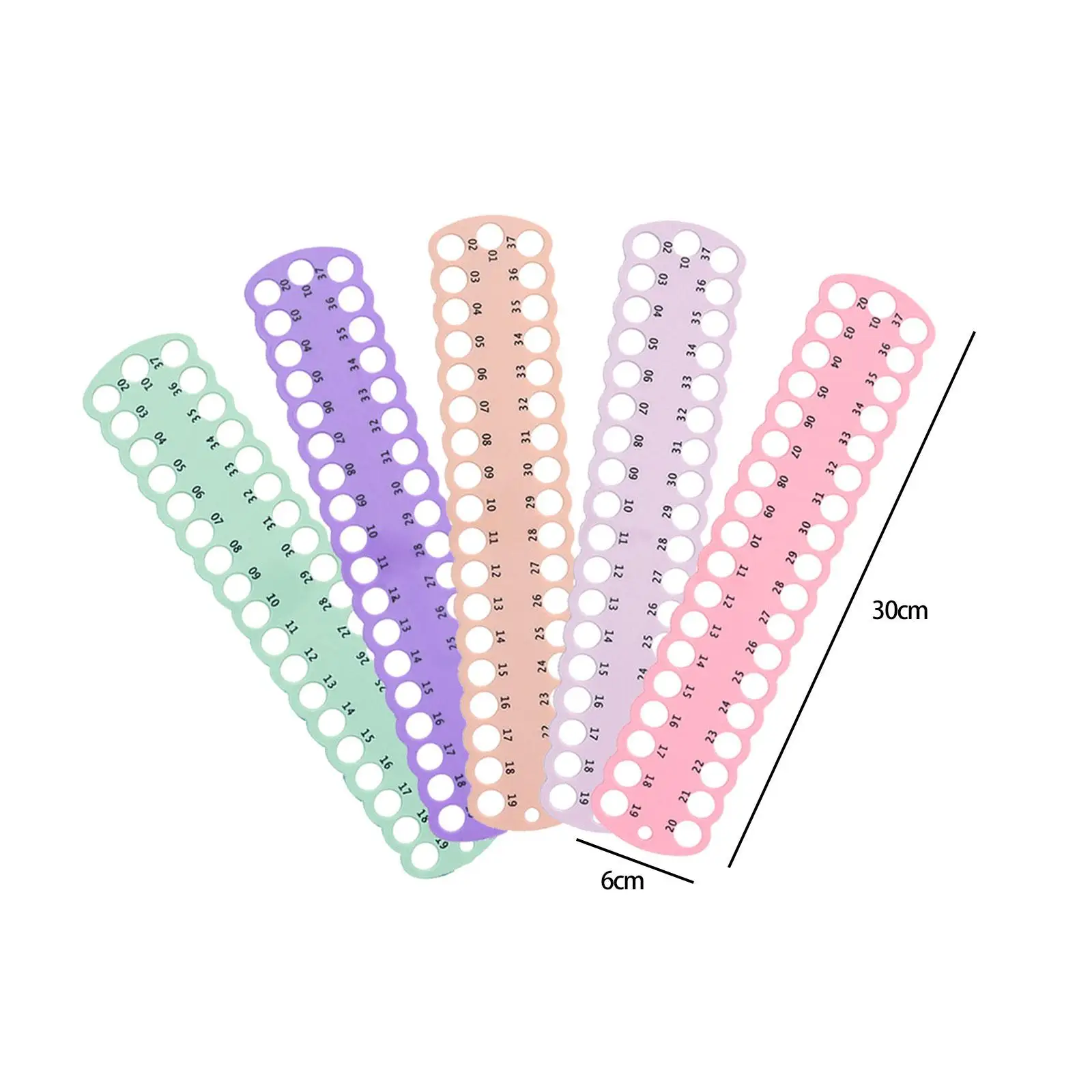 Plastic Embroidery Thread Organizer Case Needlepoint Floss Storage DIY String Holder for Crochet Knitting Supplies and Crafts