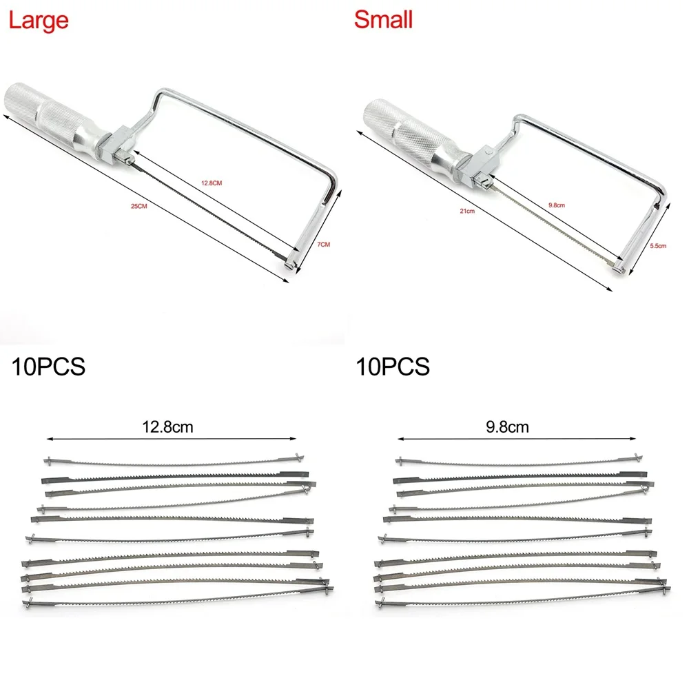 High Quality Dentist Tool Short/Long Plaster Saw 98/128mm Dental Lab Equipment  Plaster Saw Blades Dentist Accessories