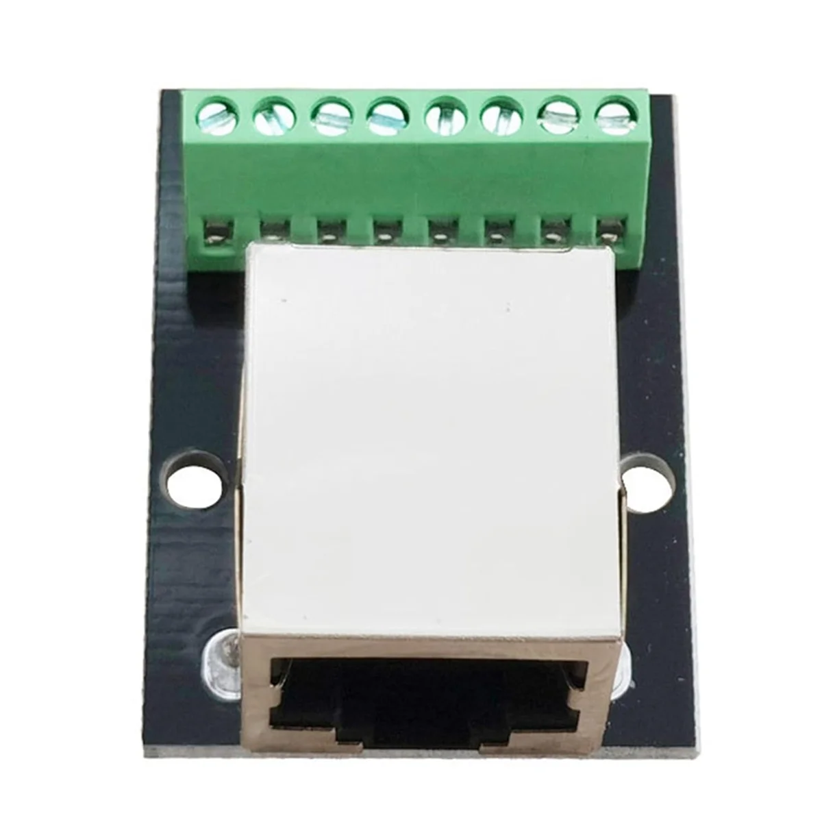 N11R- 4PCS RJ45 Ethernet Female Socket Connector Breakout Board,2.54mm Connector Board Shielded Network Adapter Terminal