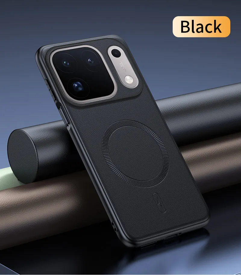 Für OPPO Find X10 Pro Max: Magnetische Schutzhülle aus Leder, Anti-Fingerabdruck, rutschfest, aus PC+TPU. – Detail 20
