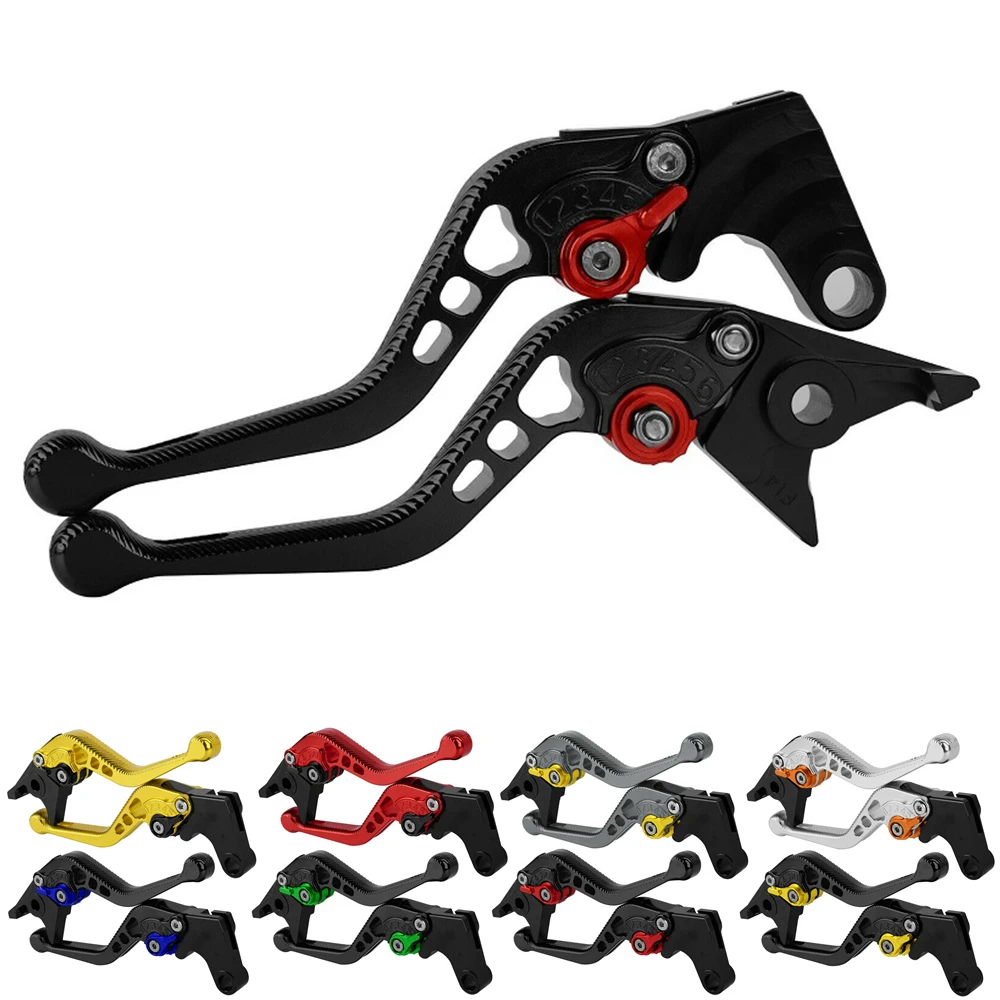 Radium Short Motor Brake Clutch Levers For Honda CBR300R/CB300R/F/FA GROM/MSX125 14-21, CBR500R/CB500F/X 13-21, CB125/F/R 19-20