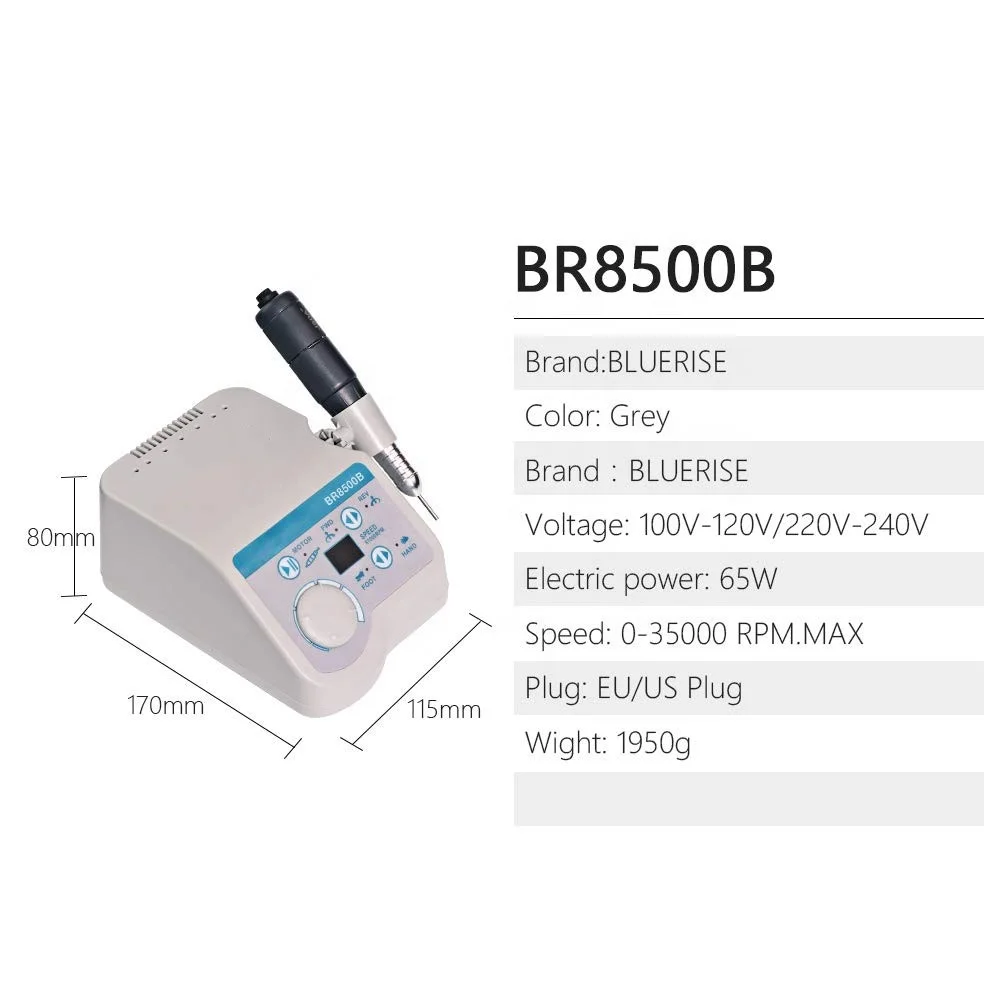 High Quality 5000RPM 65W Electric Nail Drill Machine for Acrylic Nails Professional Salon Equipment Manicure Pedicure Machine view 4