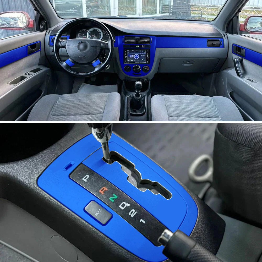 

For Suzuki Forenza 2003-2008 Interior Central Control Panel Handle Carbon Fiber Stickers Decals Car styling Accessorie