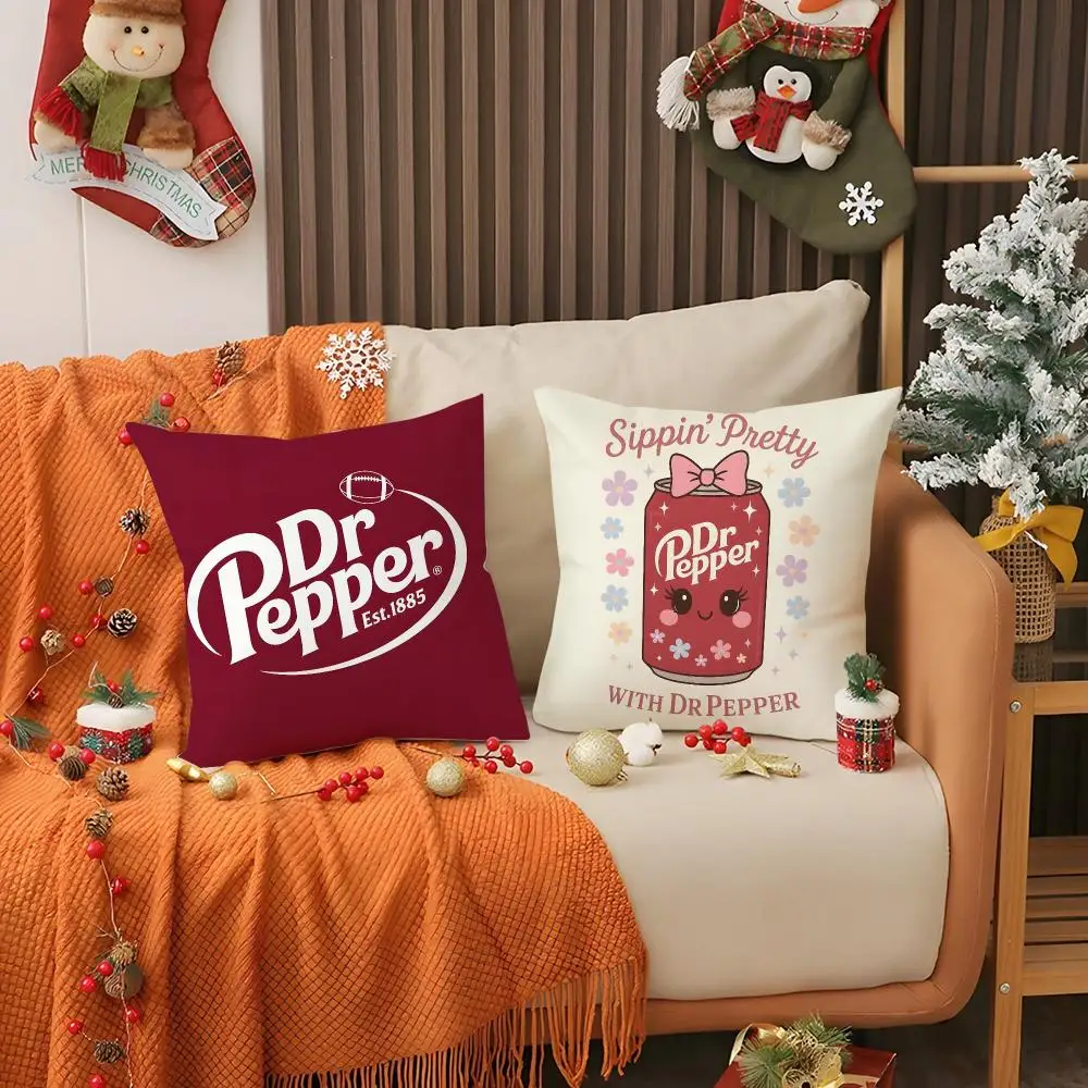 Dr P-Pepper FASHION BRAND Cushion Cover Short Plush Pillowcase Sofa Decorative Cushion Bed Pillow Gift Idea