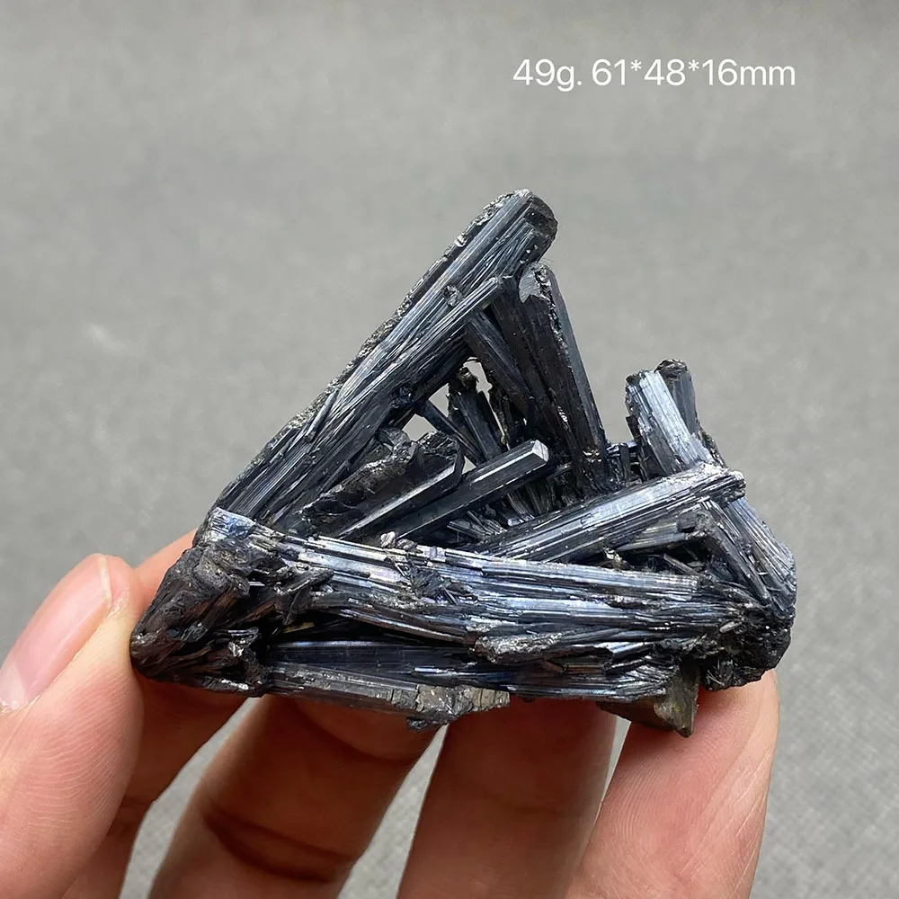 

100% Natural rare Stibnite mineral specimen stones and crystals healing crystals quartz gemstones from China free shipping