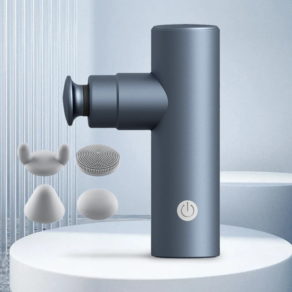 

Мини-массажный пистолет, электрический пистолет для тела, профессиональный фитнес-пистолет для мышц, глубокий вибрационный массажер для фитнеса, спортивный массаж, релаксация, фитнес