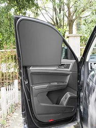1pc car curtain magnetic side window car shade universal main drive sunscreen heat insulation car shade